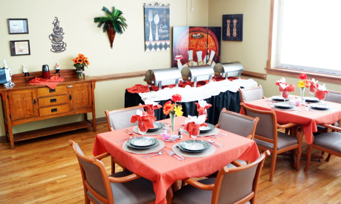 Our dining room