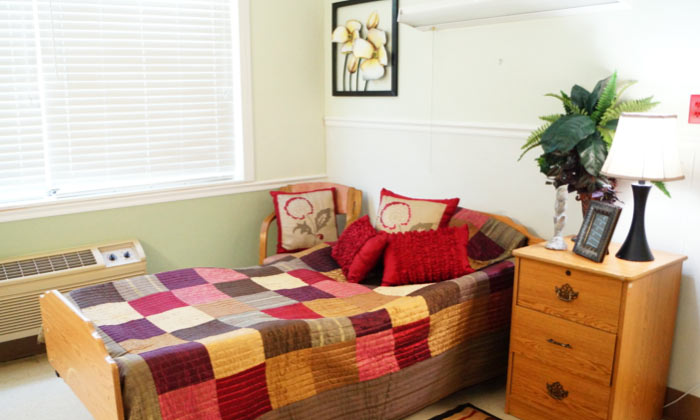 Private guest suite